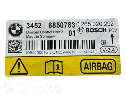 Gaisa spilvenu vadības bloks