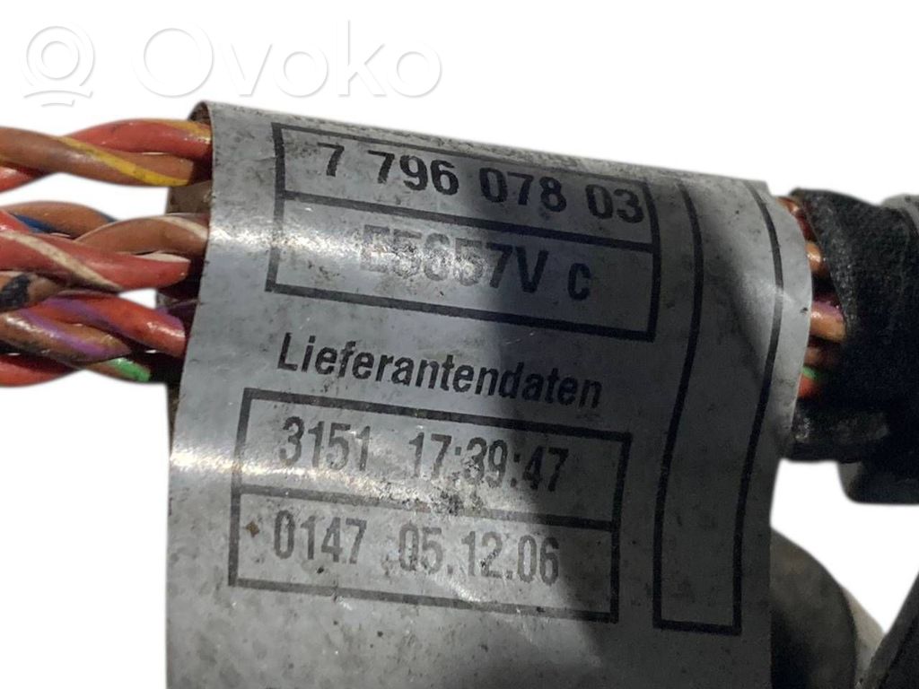 Dzinēja vadu instalācija