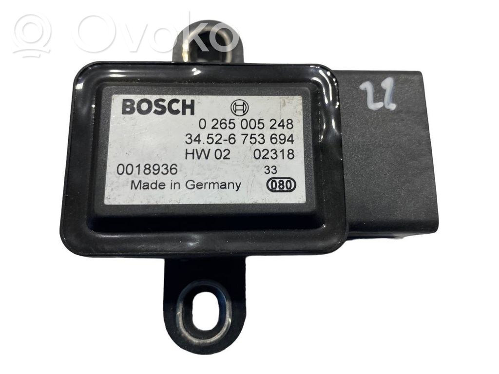 ESP (elektroniskās stabilitātes programmas) sensors (paātrinājuma sensors)