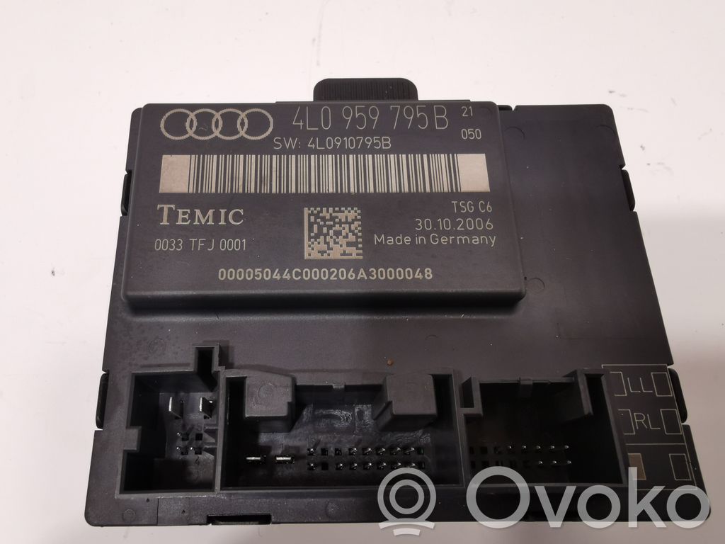 Door control unit