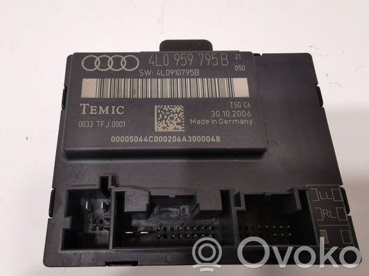 Durvju vadības bloks