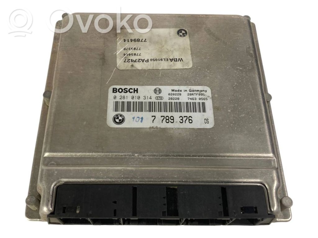 Aizdedzes ECU komplekts