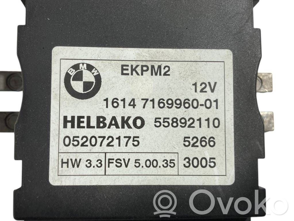 Degvielas sūkņa vadības bloks