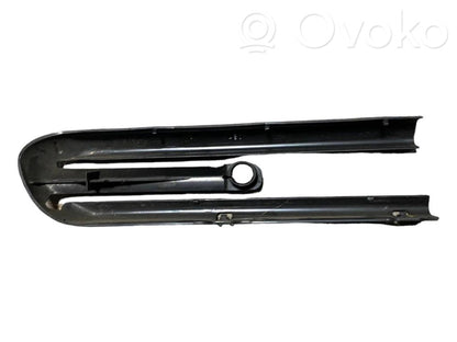Front passenger seat rail decorative trim