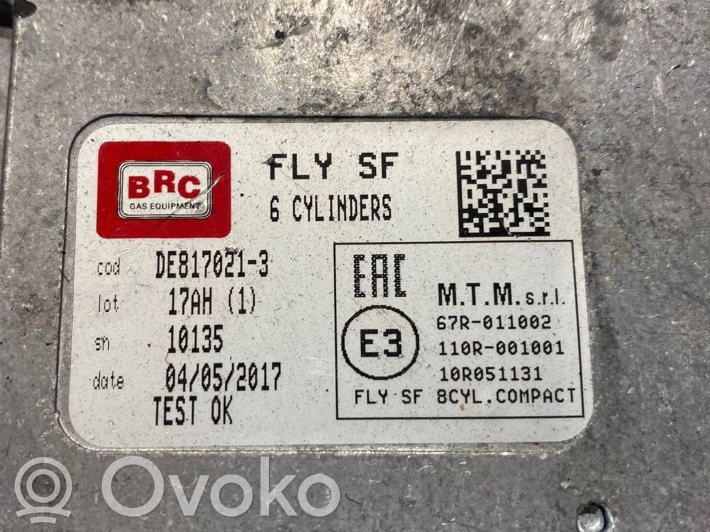 Gāzes iekārtas vadības bloks