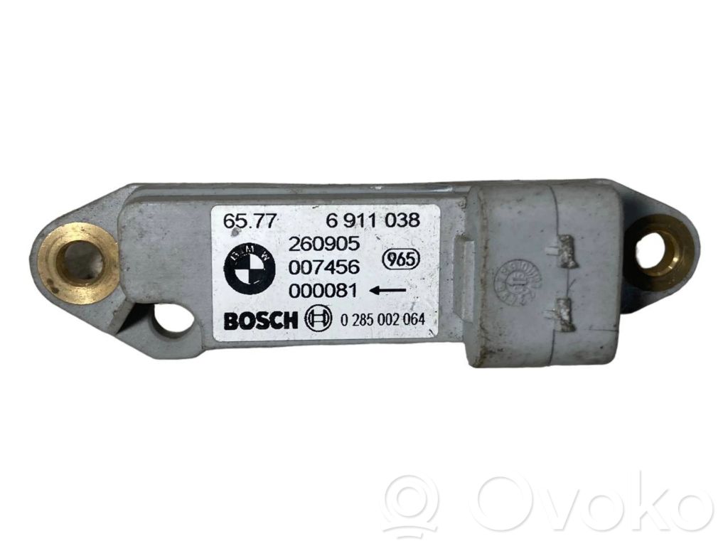 Airbag impact sensor