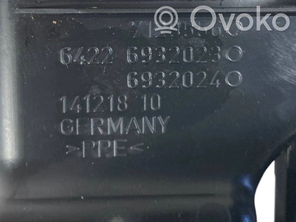 Aizmugurējā gaisa - ventilācijas reste