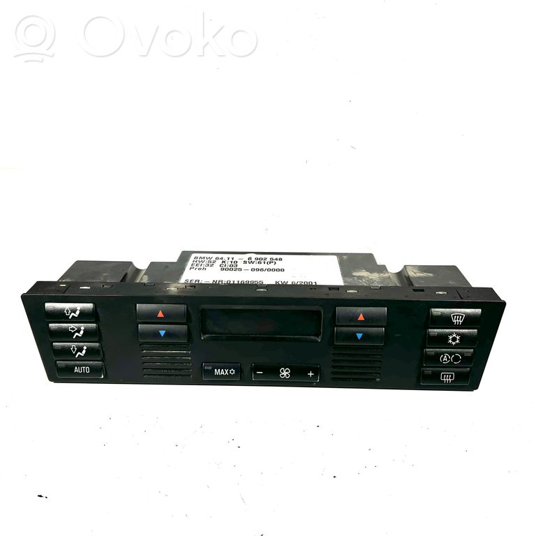 Gaisa kondicioniera / klimata kontroles / salona apsildes vadības bloks (salonā)