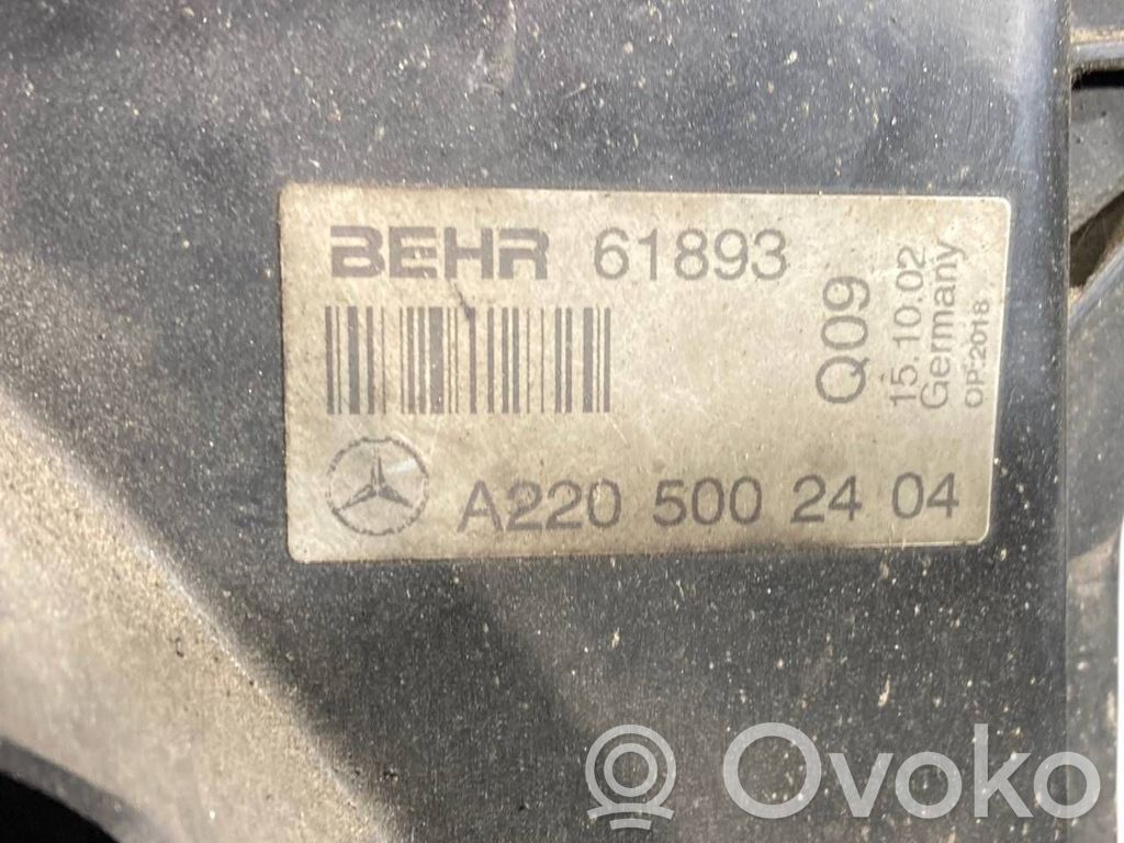 Elektrisks radiatoru ventilators