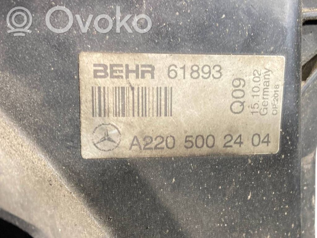 Elektrisks radiatoru ventilators