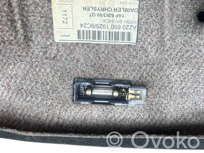 Bagāžnieka paklājiņš