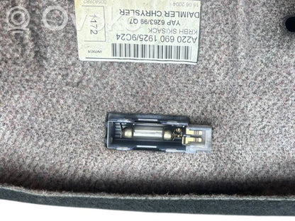 Bagāžnieka paklājiņš