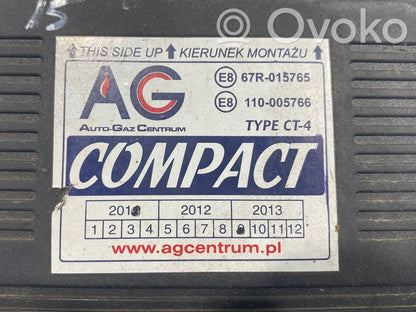 Gāzes iekārtas vadības bloks