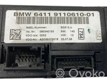 Air conditioning / climate control / interior heating control unit (in the passenger compartment)