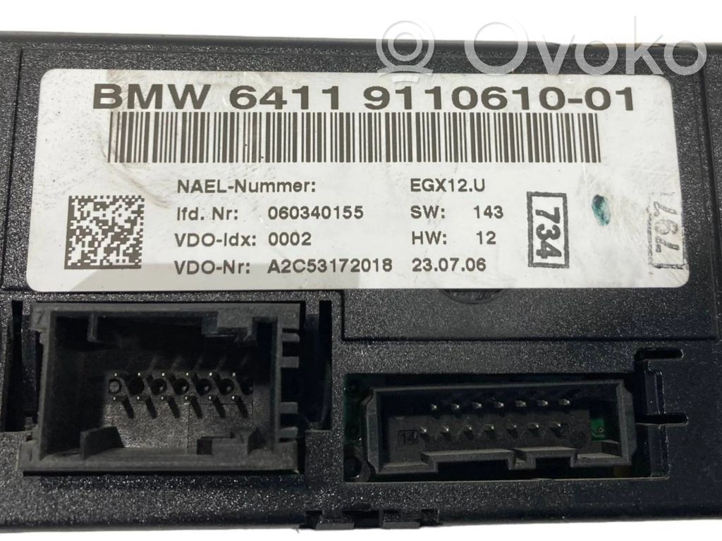 Gaisa kondicioniera / klimata kontroles / salona apsildes vadības bloks (salonā)