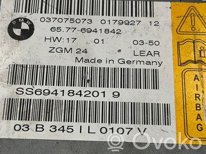 Gaisa spilvenu vadības bloks