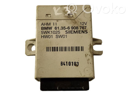 Trailer hitch control unit