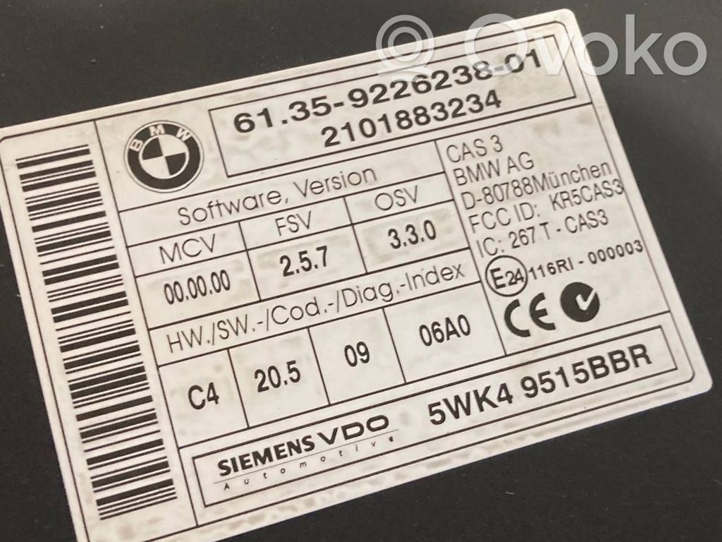 Aizdedzes ECU komplekts