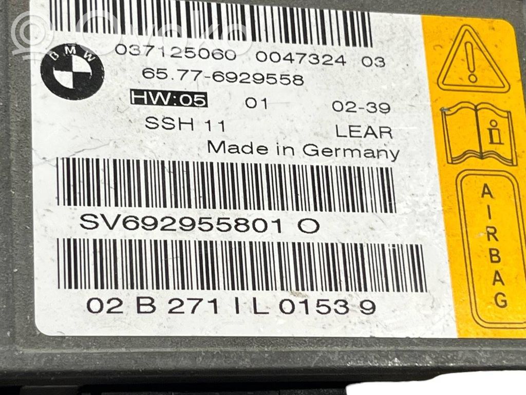 Gaisa spilvenu vadības bloks