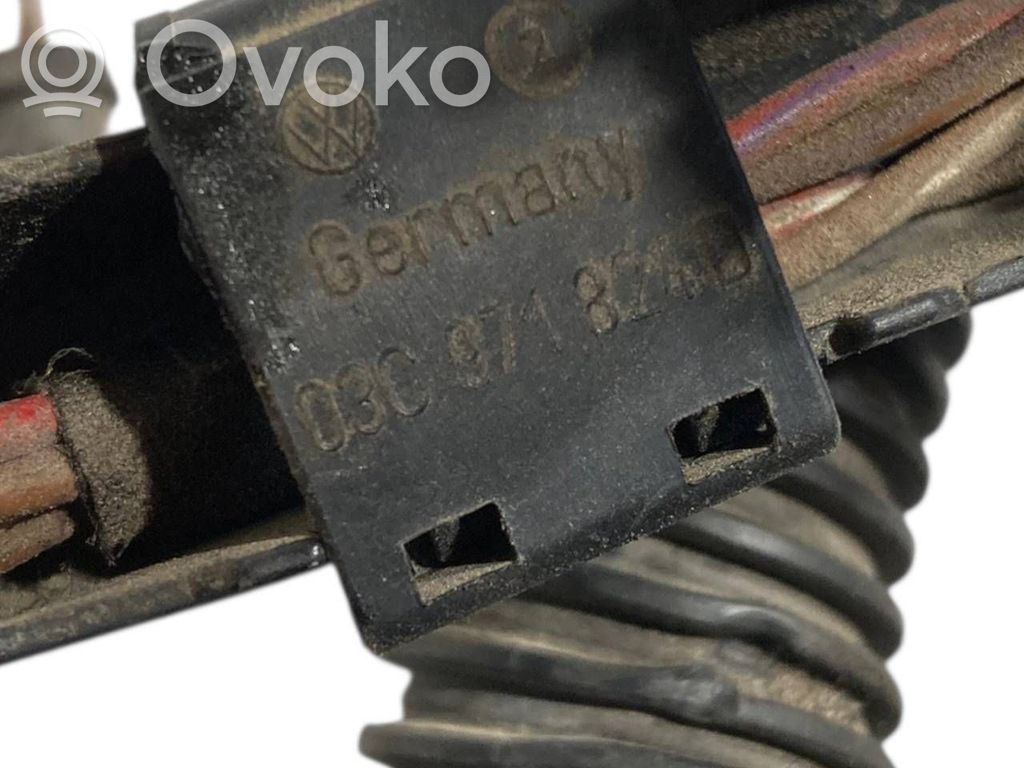 Dzinēja vadu instalācija