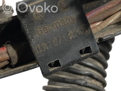 Dzinēja vadu instalācija