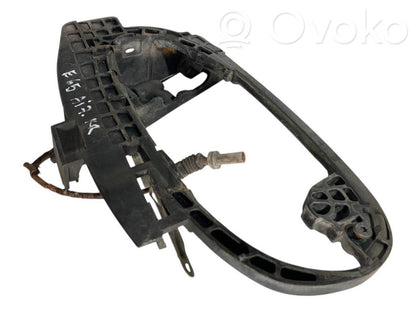 Holder/bracket for external opening handle at the back