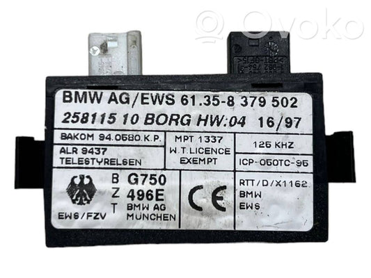 Immobilizer control unit