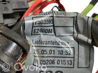 Dzinēja vadu instalācija