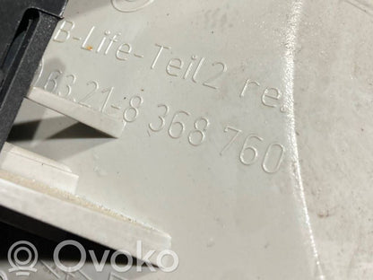 Aizmugurējais lukturis pārsegā