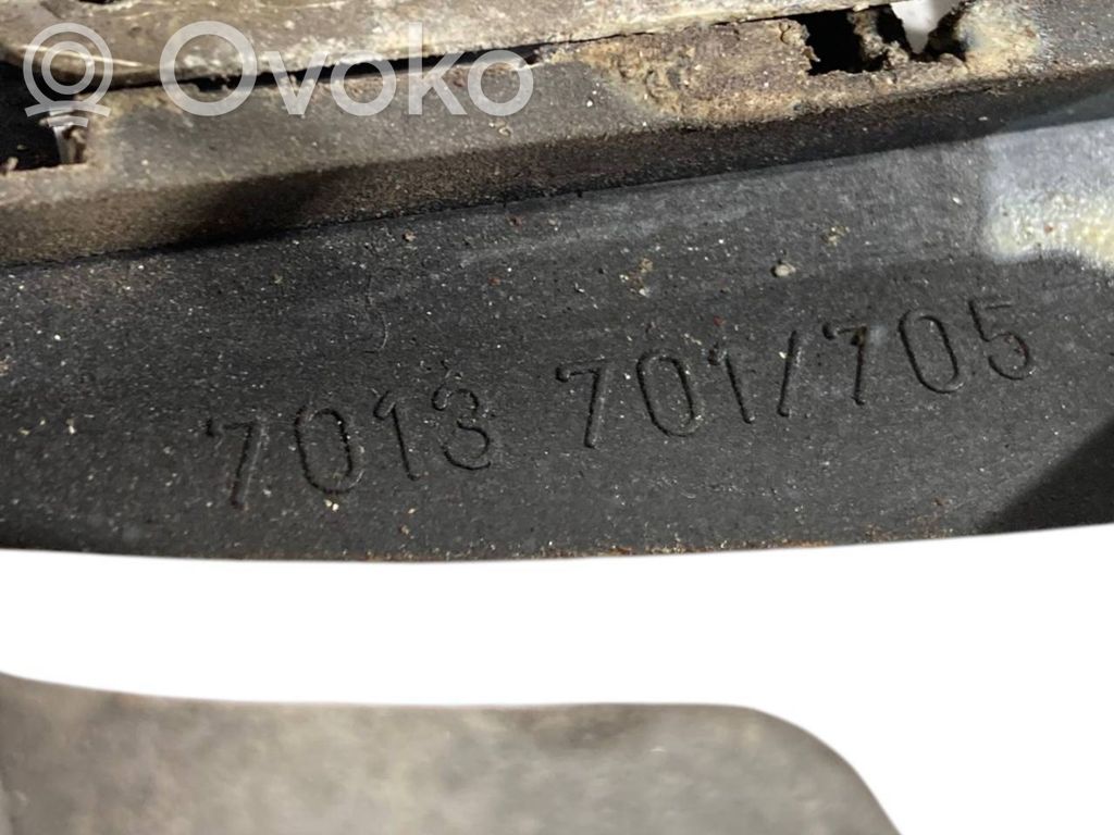 Holder/bracket for external opening handle at the front