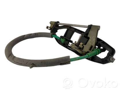 Holder/bracket for external opening handle at the front