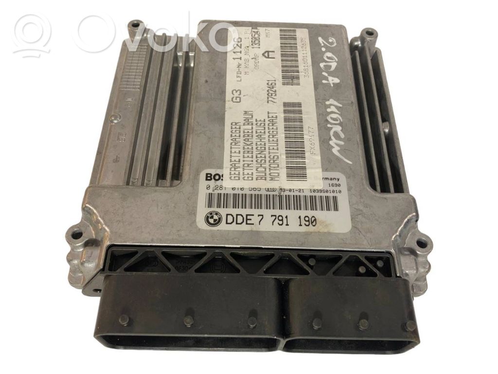 Aizdedzes ECU komplekts