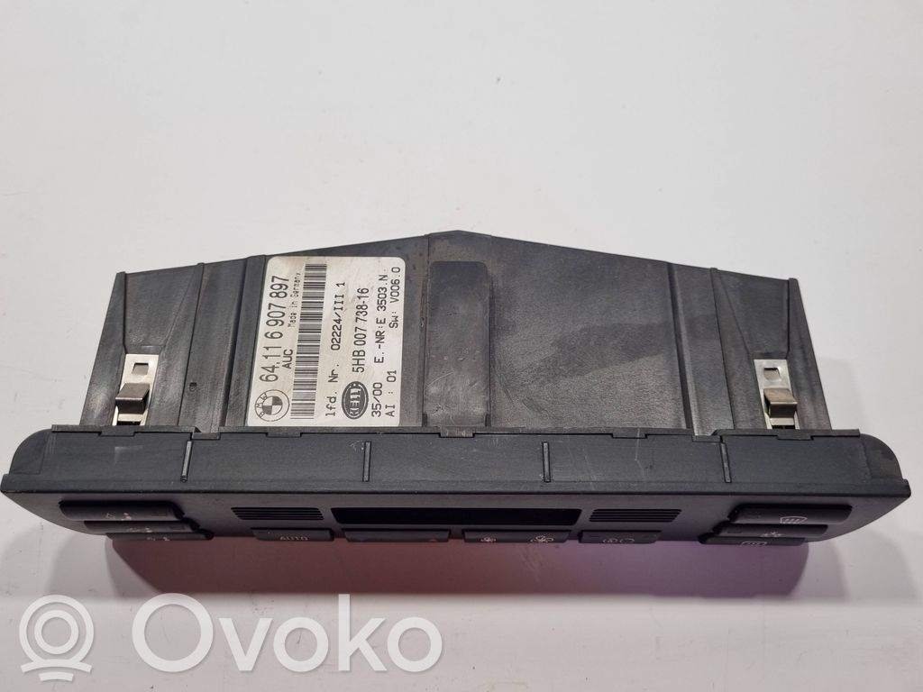 Gaisa kondicioniera / klimata kontroles / salona apsildes vadības bloks (salonā)