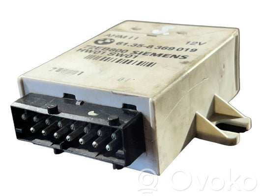Trailer hitch control unit