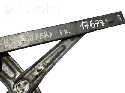Front electric window lifter assembly