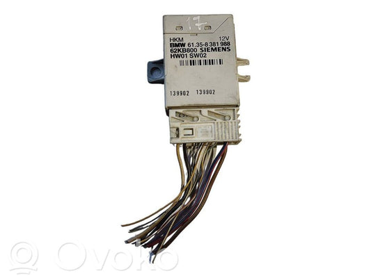 Trunk lid control unit