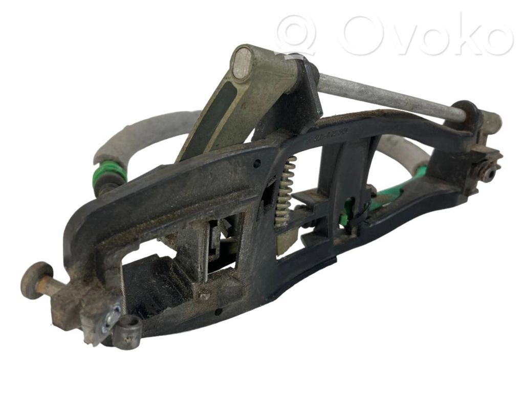 Holder/bracket for external opening handle at the front