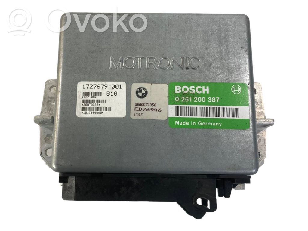 Блок управления двигателем ЭБУ