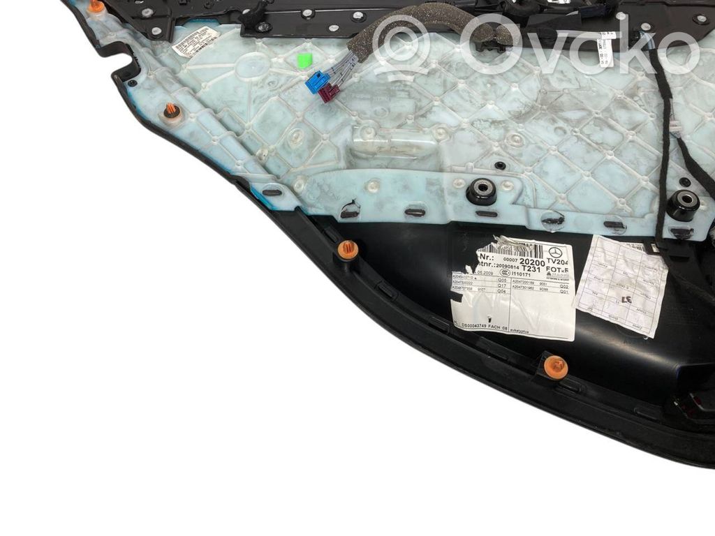 Обивка задней двери