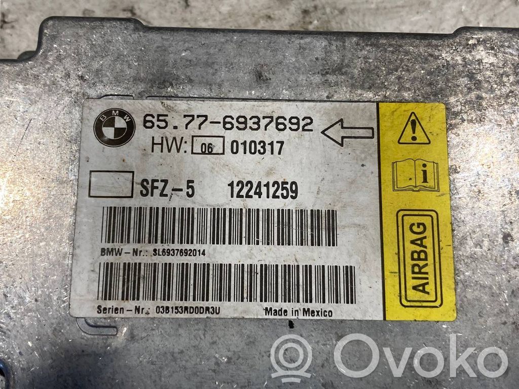 Блок управления подушками безопасности