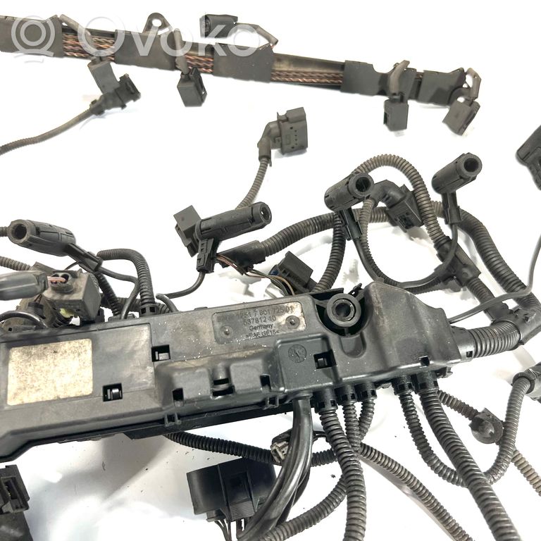 Dzinēja vadu instalācija