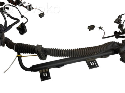 Dzinēja vadu instalācija