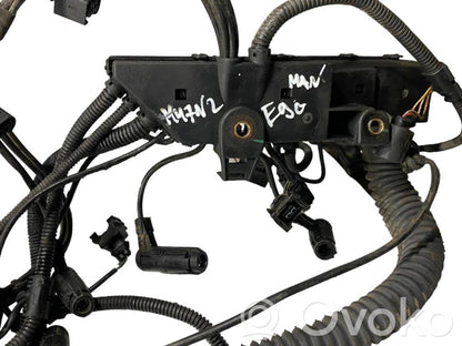 Dzinēja vadu instalācija