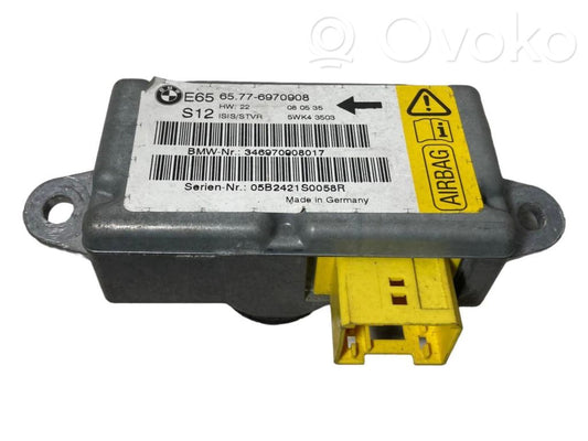 Airbag impact sensor