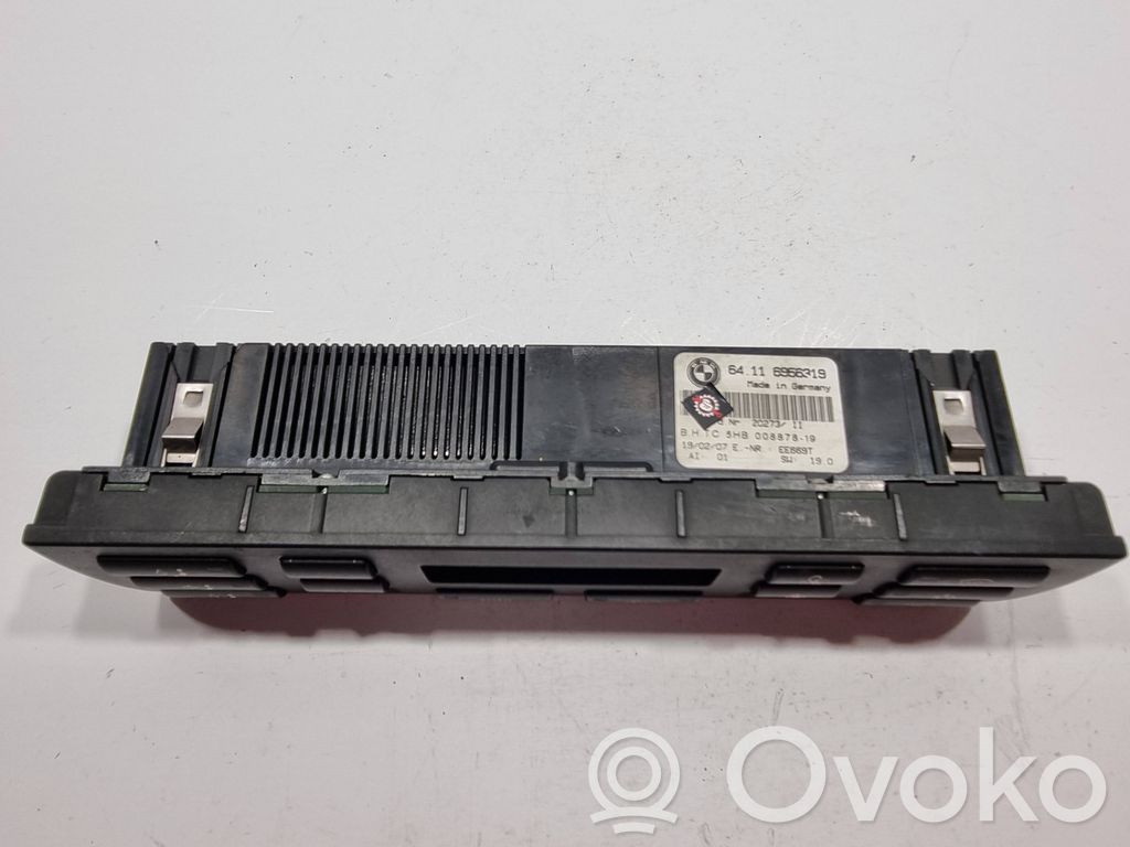 Gaisa kondicioniera / klimata kontroles / salona apsildes vadības bloks (salonā)