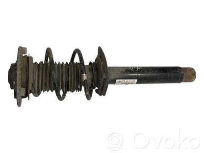 Front shock absorber with spring
