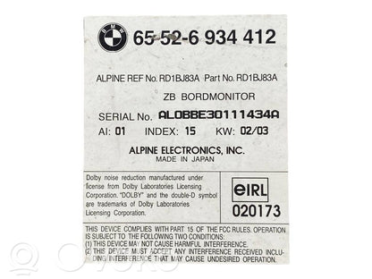 Radio / CD/DVD player / navigation
