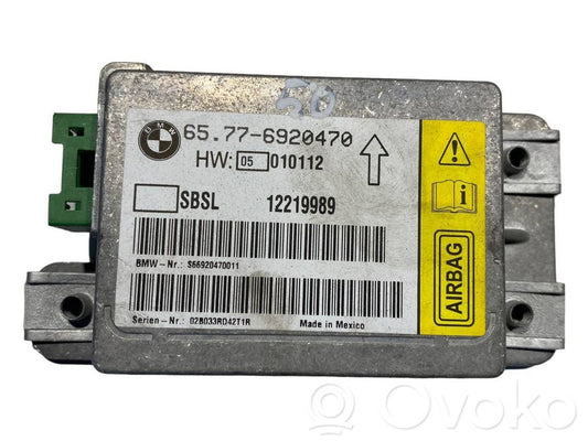 Gaisa spilvenu vadības bloks