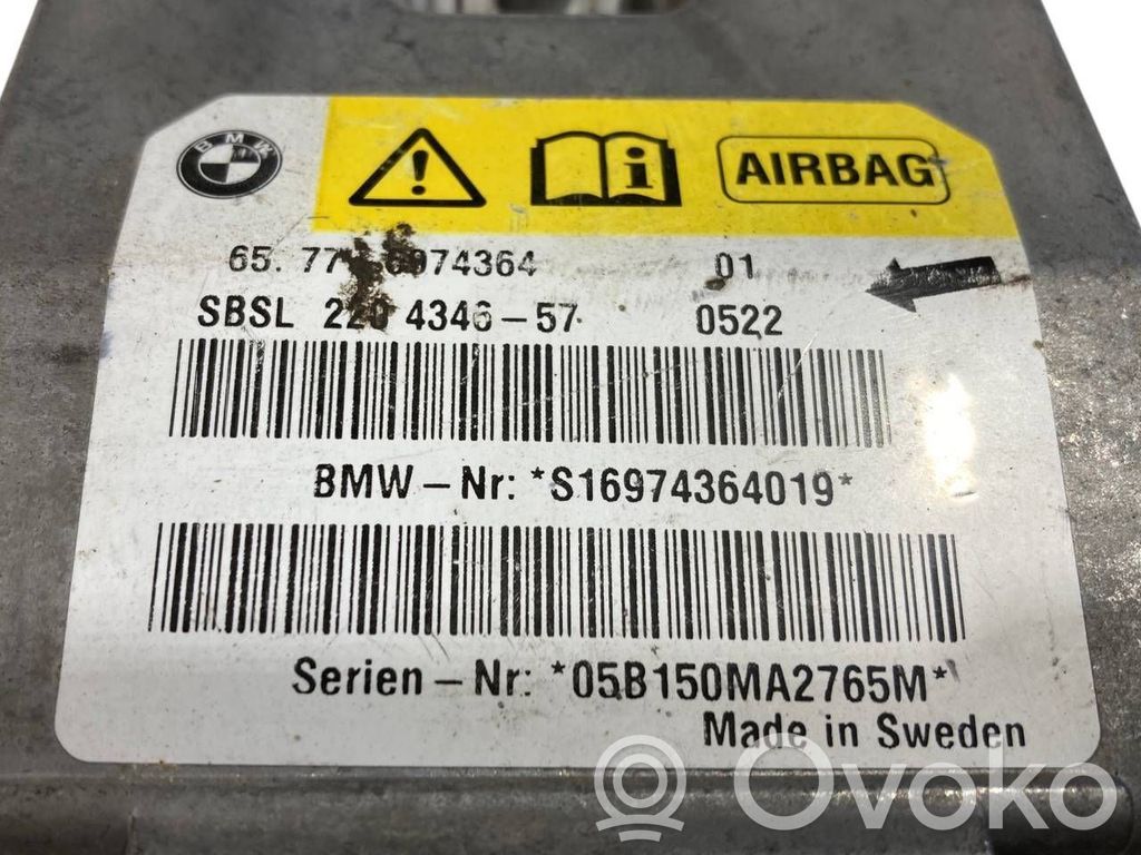 Gaisa spilvenu vadības bloks