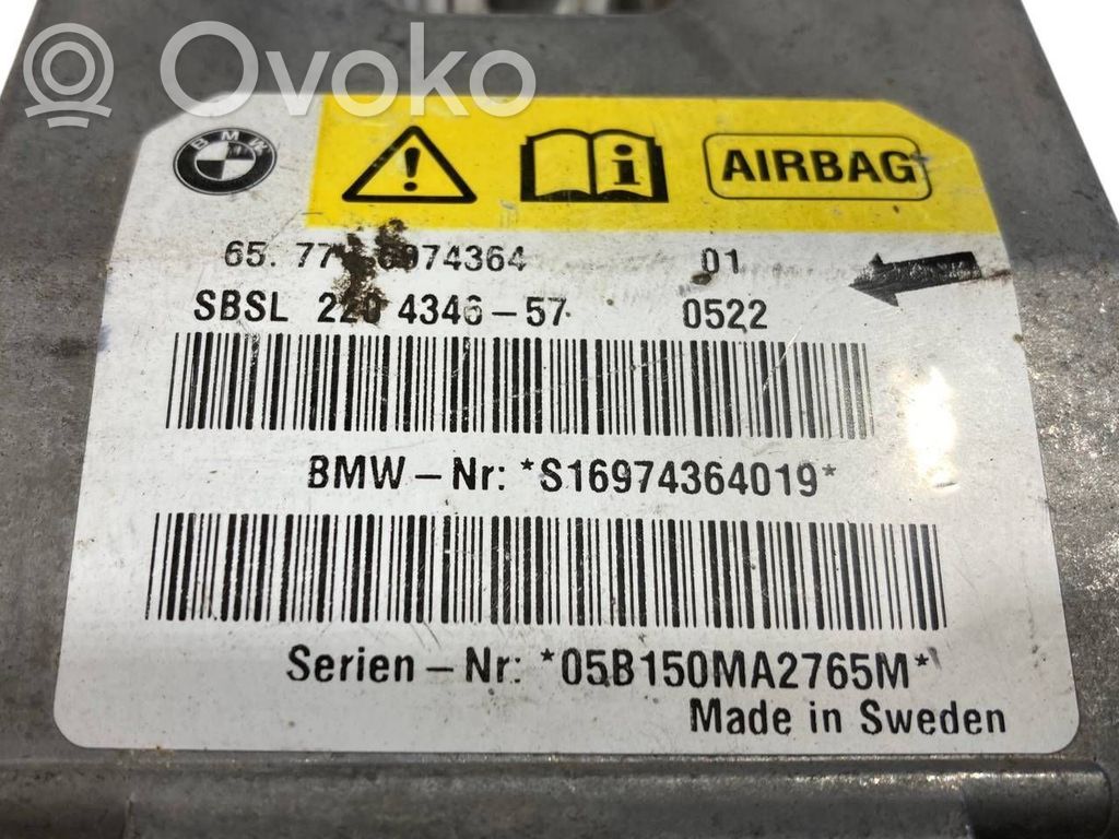 Gaisa spilvenu vadības bloks